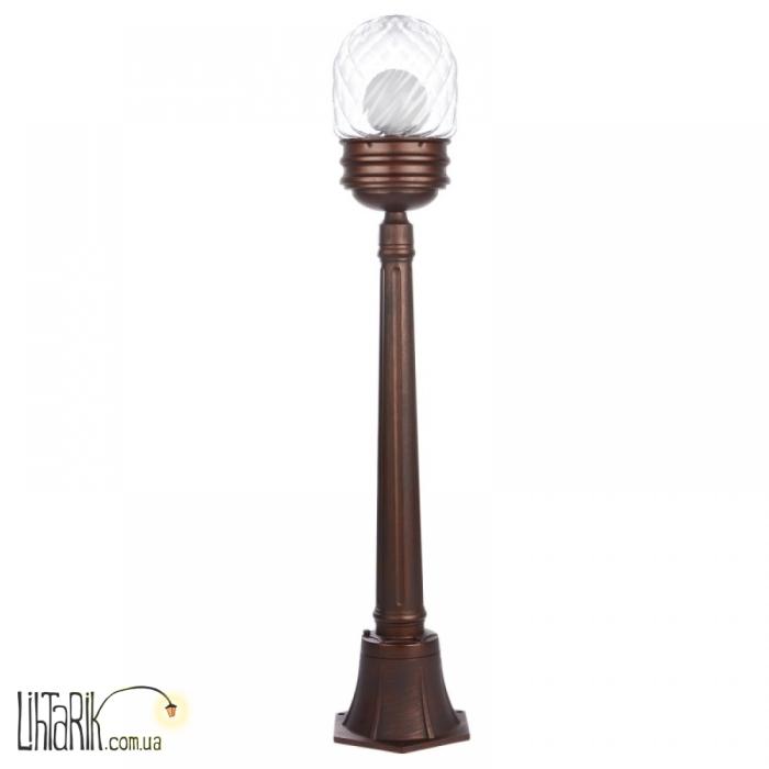 GL-97 DL BK/Red Уличный фонарь (Brille 34-035)