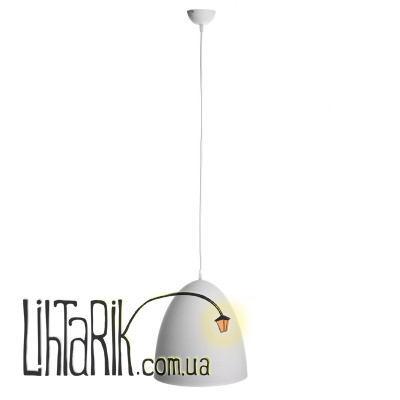 BL-229S/1 E27 WH/PN люстра (Brille 22-060)