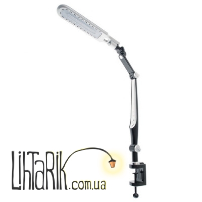 SL-61 10W BK Настольная лампа на струбцине led (Brille 32-008)