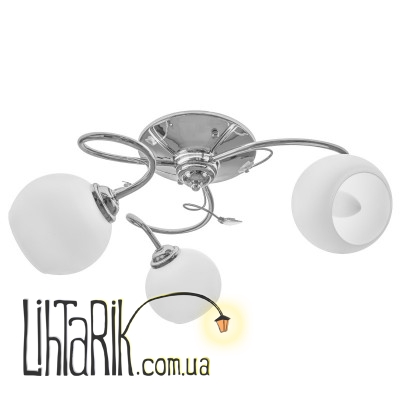 LK-592S/3 E27 CH люстра (Brille 23-208)