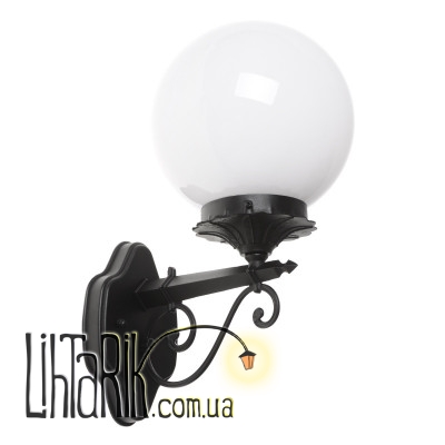 GL-104 A BK Светильник уличный настенный (Brille 34-073)