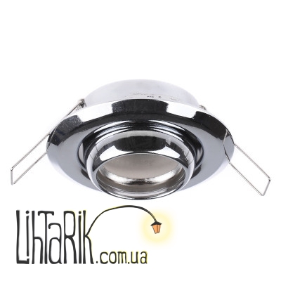 HDL-E12 CHR (80) светильник точечный (Brille 163150)