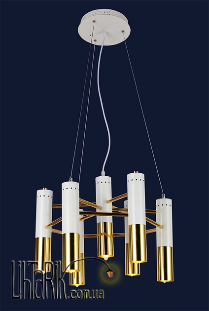 Levistella Подвесная люстра 756LPR5133-7 WH GD (756LPR5133-7 WH+GD)