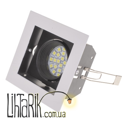 ML-16-01 WH/BK MR16 карданный светильник (Brille 36-225)