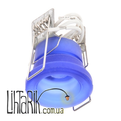 HDL-G89 BLUE светильник точечный маленький (Brille 163893)