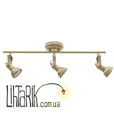 HTL-196/3 GU10 AB светильник спот (Brille 26-760)