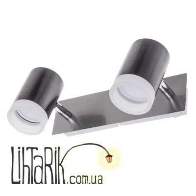 HTL-206/2 GU10 for LED SN+BK светильник спот (Brille 26-783)