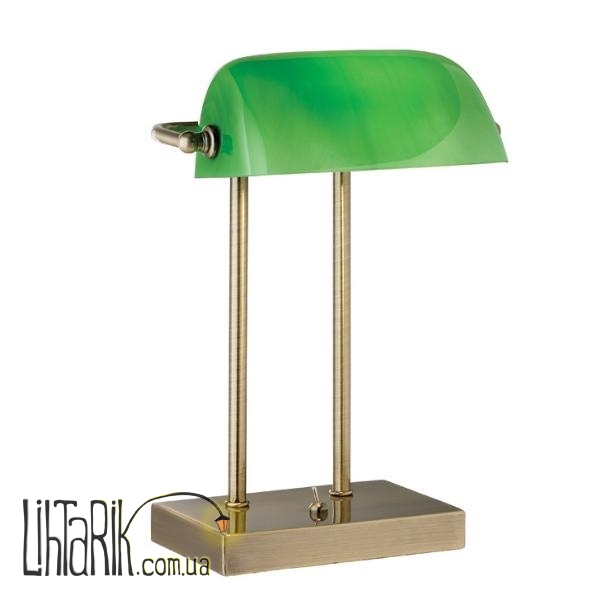 Настольная лампа Searchlight Bankers EU1200AB