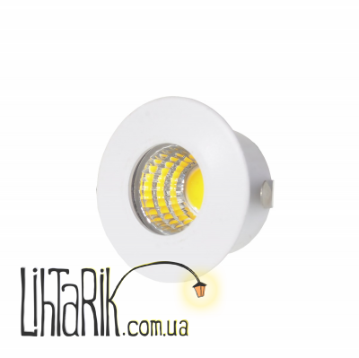 LED-184/3W NW WH светильник точечный (Brille 36-329)