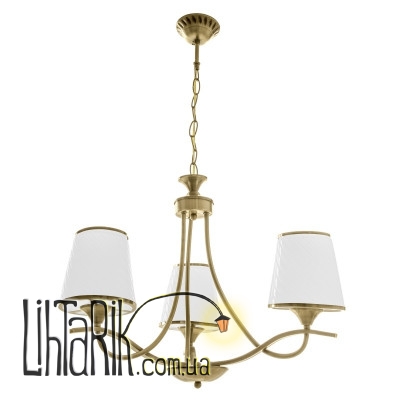 LK-621S/3 E27 AB люстра (Brille 23-267)