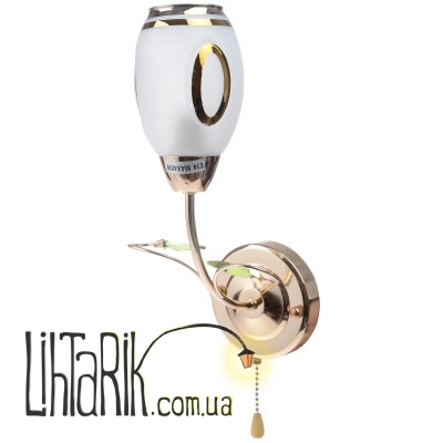 LK-178W/1 E14 FG Бра с выключателем (Brille L66-026)