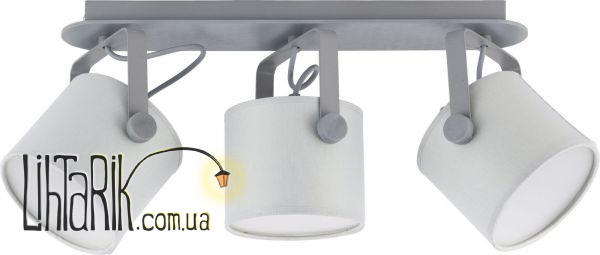 TK Lighting RELAX LED gray plafon - 1333