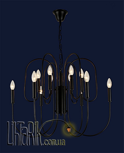 Levistella Подвесная люстра 773E001-12 BK