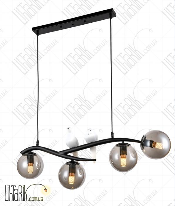 Levistella подвесной светильник 756PR7104-4 BK+BK