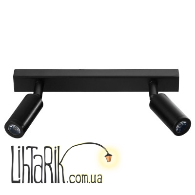 HTL-186/2х3W NW BK светильник спот (Brille 26-491)