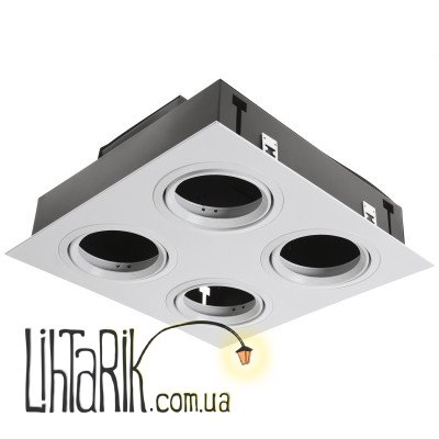 ML-09-05S white Карданный светильник (Brille 154031)