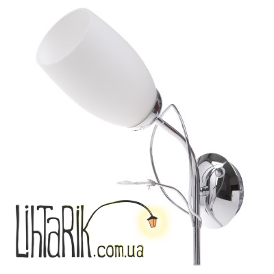 LK-212W/1 E27 CHR бра (Brille L38-111)