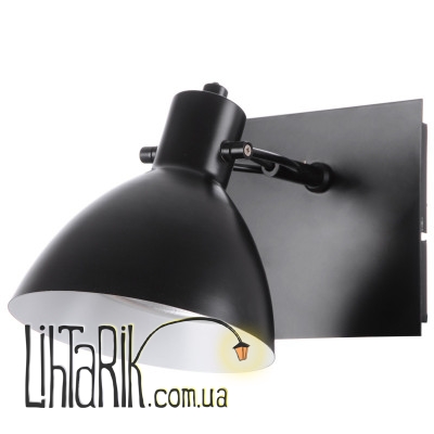 BL-128W/1 E27 BK бра модерн черного цвета (Brille L95-007)