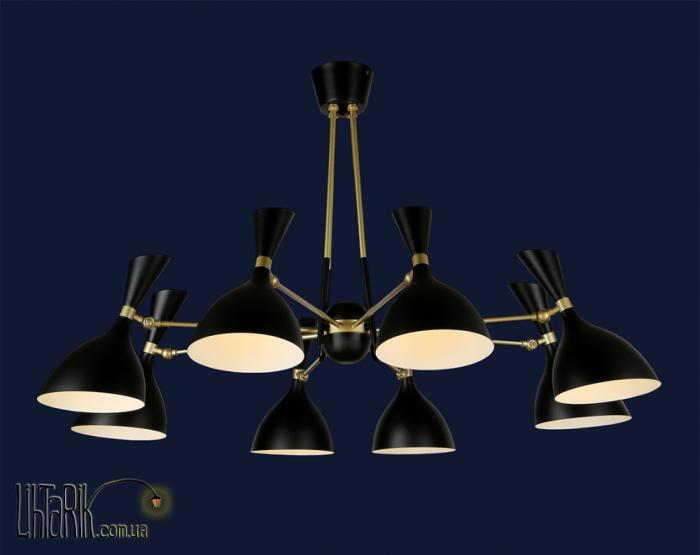 Levistella Подвесная люстра 756LPR1024-8 BK
