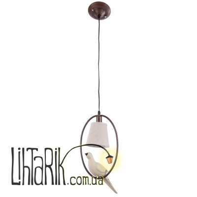 BCL-494S/1 E14 Люстра с абажуром (Brille 22-417)