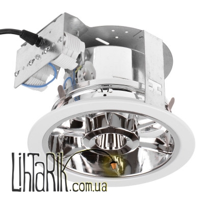 DL-06W 2x18W WH Потолочный встроенный светильник (Brille 166024)