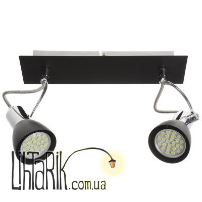 HTL-171/2 GU10 BK светильник спот (Brille 26-394)