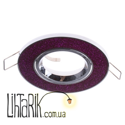 HDL-DT 30 ShVIOLET/CHR светильник точечный (Brille 163919)