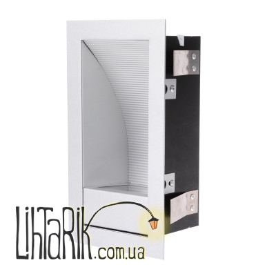 HDL-07-WL21 SILVER светильник встраиваемый (Brille 154078)