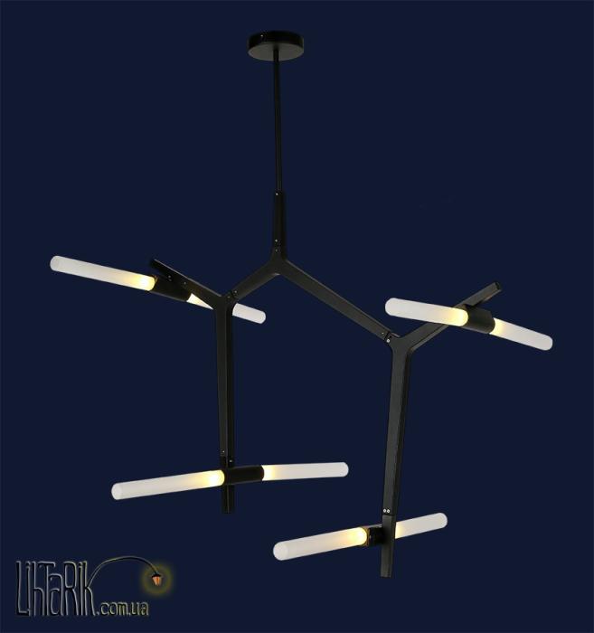 Levistella Подвесная люстра 756LPR189-8 BK (756LPR0189-8 BK)