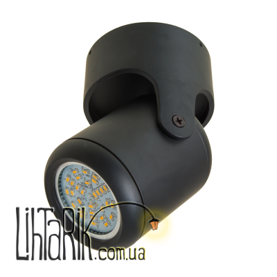 KWS-03 GU10 BK светильник поворотный (Brille 48-088)