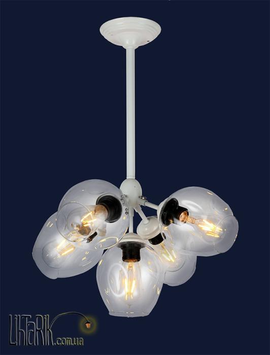 Levistella Подвесная люстра 756LPR660005-5 WH+CL