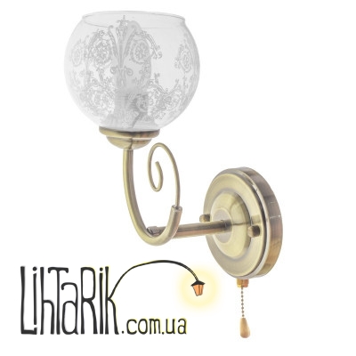 LK-587W/1 E27 AB бра (Brille 26-931)