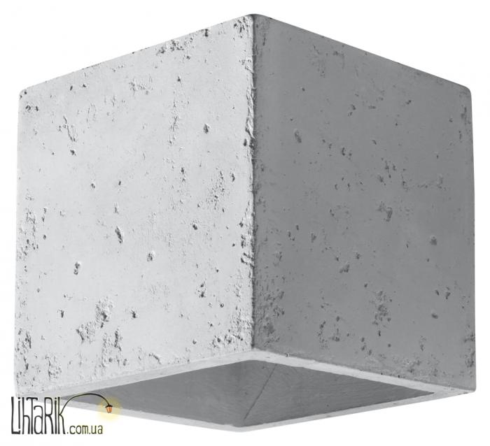 SOLLUX LIGHTING Светильник настенный QUAD Beton SL.0487