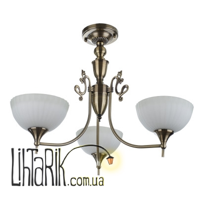 BKL-494S/3 E27 AB люстра (Brille 23-549)