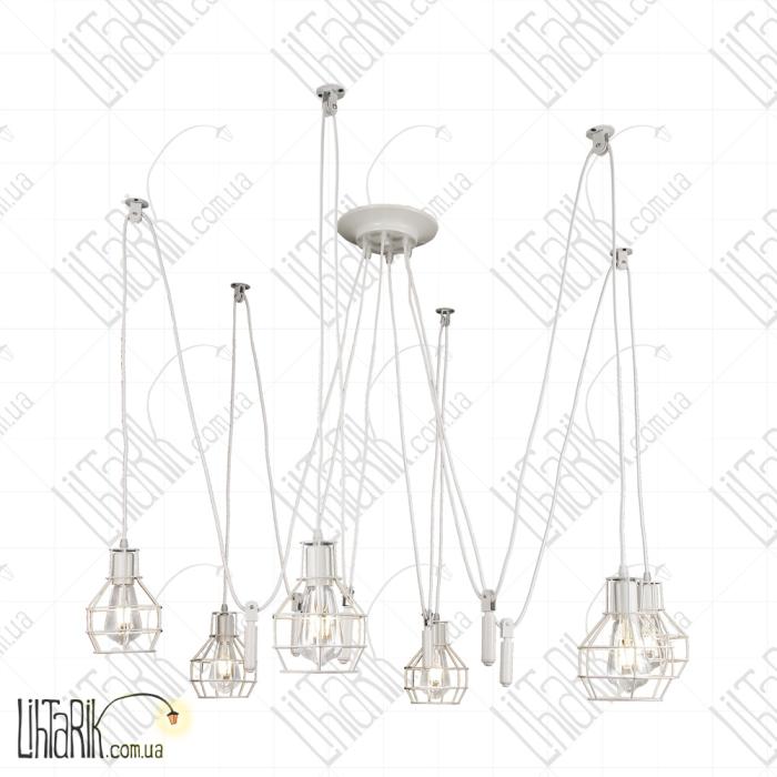 Levistella потолочная подвесная люстра 7529076-6 WH