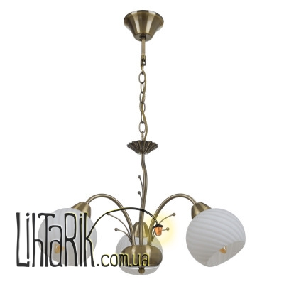 LK-655S/3 E14 AB люстра (Brille 23-758)