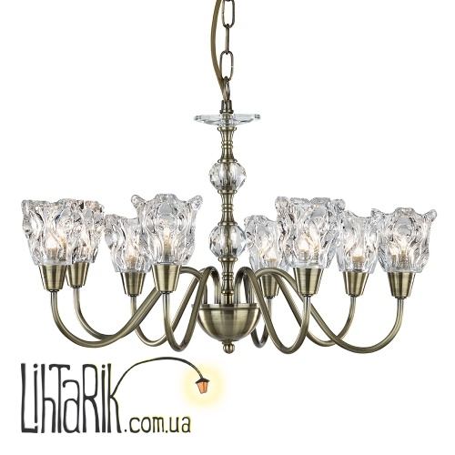 Люстра Searchlight Monarch 6258-8AB