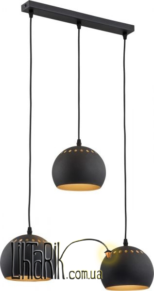 TK Lighting YODA black 3 подвес - 1822