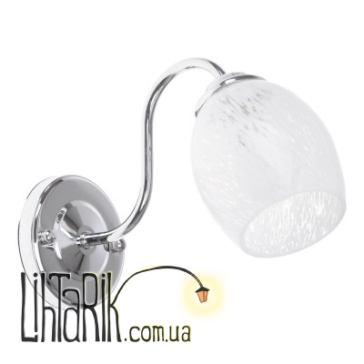 LK-218W/1 E14 CH бра (Brille L53-018)