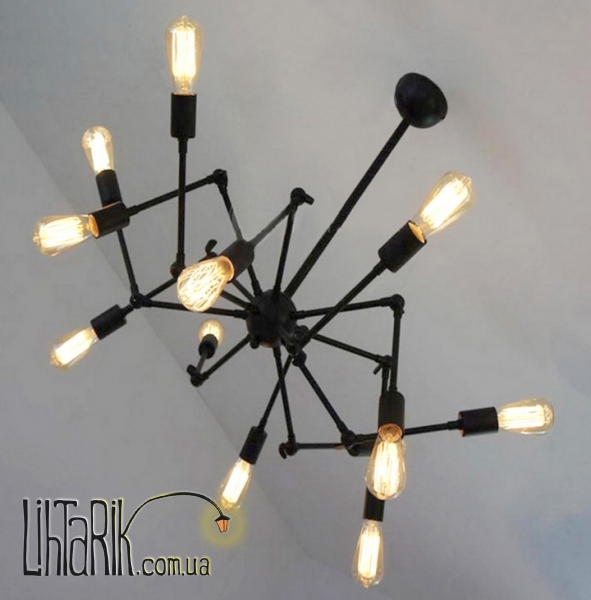 Люстра-паук Carlo De Santi Лофт 504005960