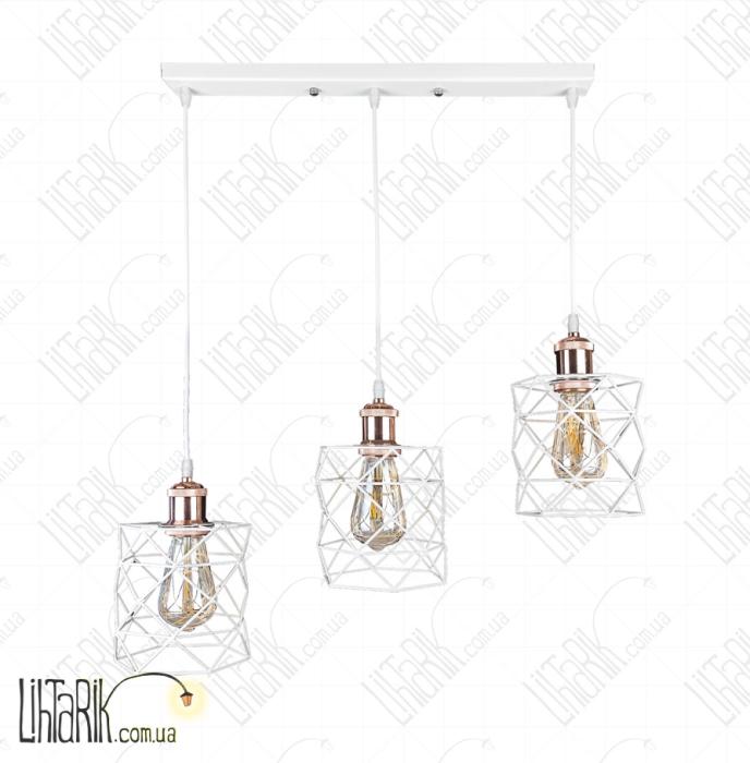 Levistella подвесной светильник 756PR105F-3 WH RG (500) (756PR105F-3 WH+RG (500))
