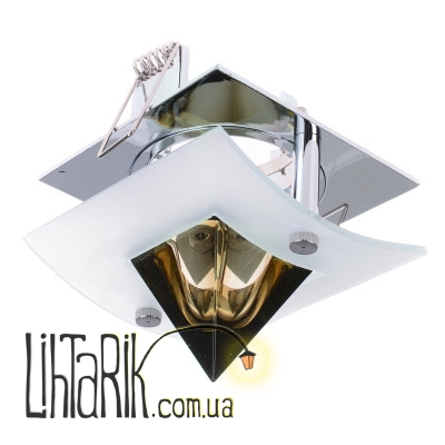 HDL-DS 60 CHR/BROWN светильник точечный декоративный (Brille 163901)