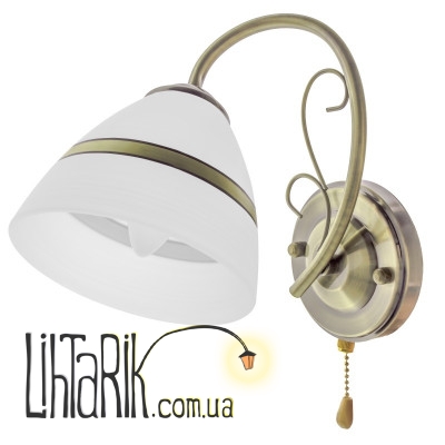 LK-599W/1 E27 AB бра (Brille 26-943)