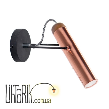 Бра Zuma Line POLA WL-15012-BK+BRCP