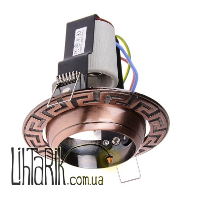RO-50E AC светильник точечный поворотный (Brille 161304)
