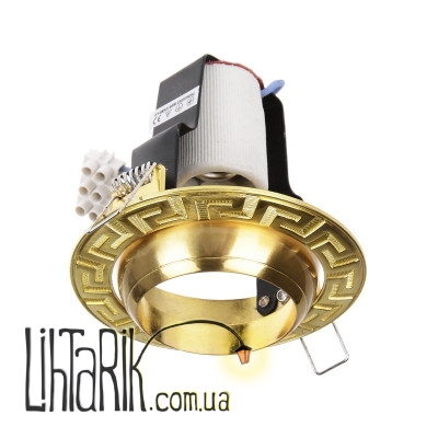 RO-50E SB светильник точечный поворотный (Brille 161306)