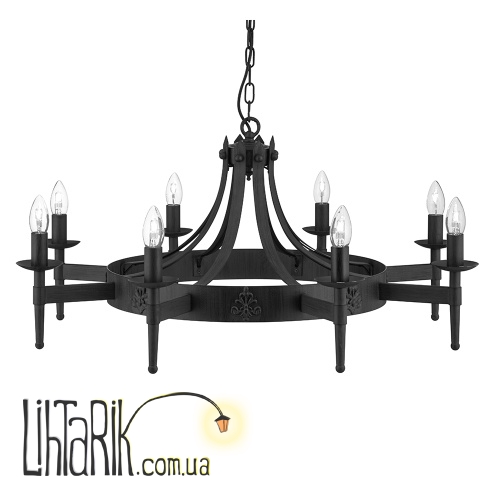 Люстра Searchlight Cartwheel 2428-8BK