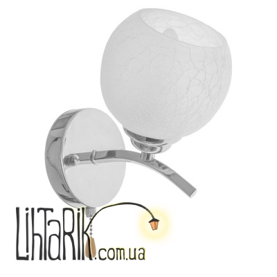 LK-625W/1 E27 CH бра (Brille 26-969)