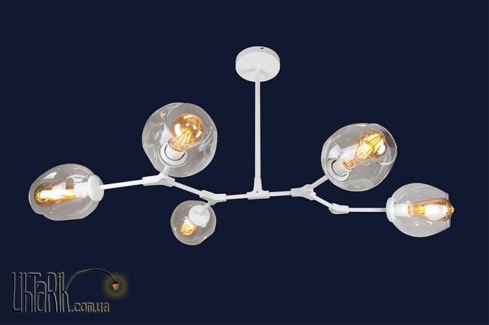 Levistella Подвесная люстра 756LPR0231-5 WH CL (756LPR0231-5 WH+CL)