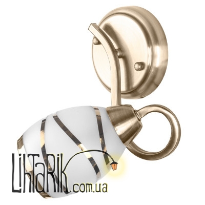 LK-557W/1 E14 AB бра (Brille 26-641)